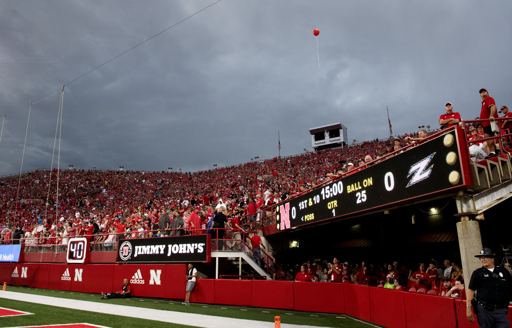 Akron vs. Nebraska, college football, 9.1.18